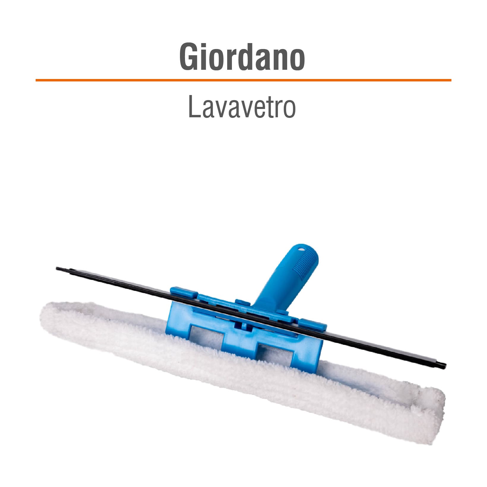LAVAVETRO GIORDANO CON GOMMA E MICROFIBRA