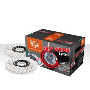 KIT PAVIMENTO EASY WRING: 1 SECCHIO ROTANTE + 3 MOP