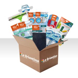 KIT PULIZIA VETRI: TUTTO IL NECESSARIO PER VETRI SPLENDENTI
