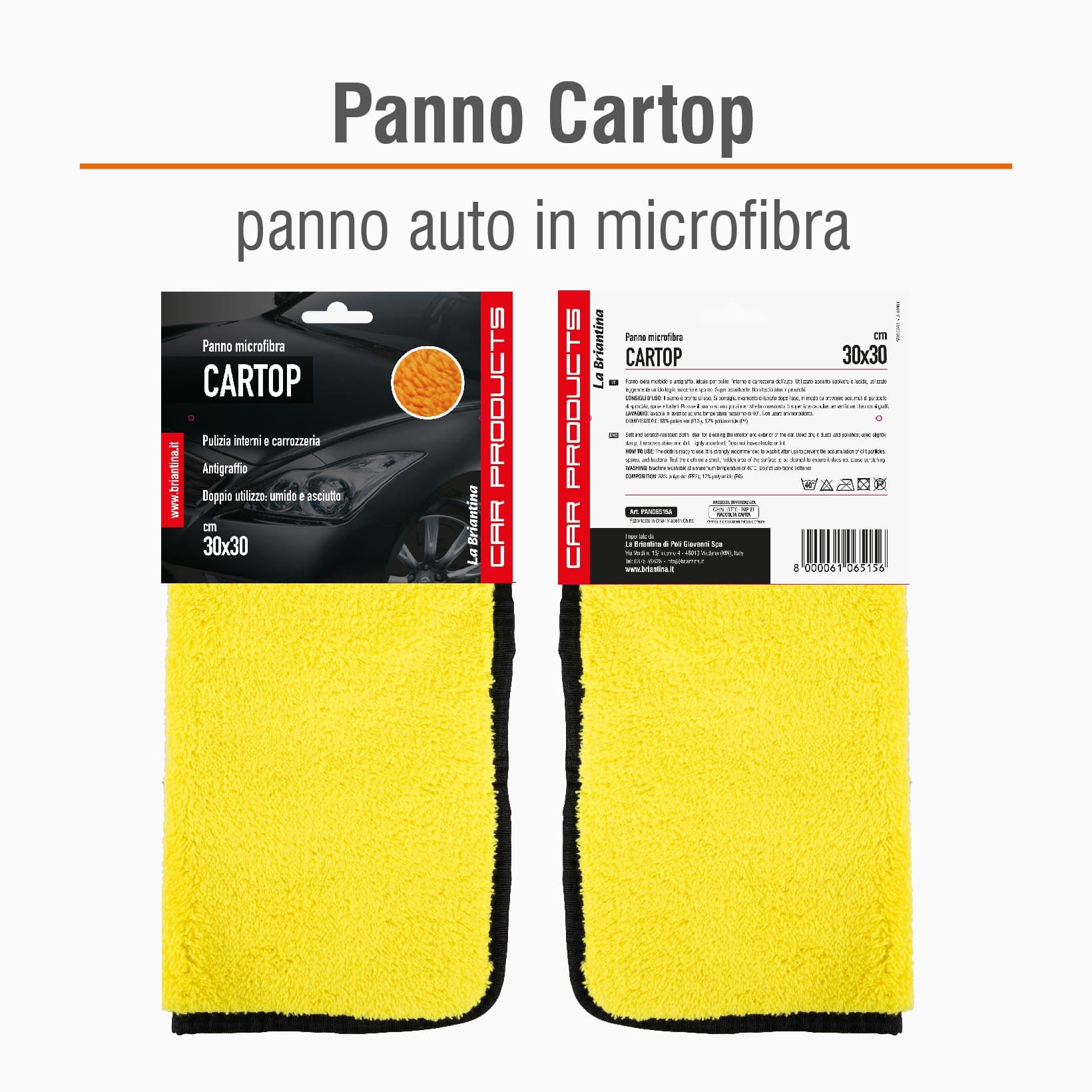 PANNO CARTOP ANTIGRAFFIO PER INTERNO AUTO