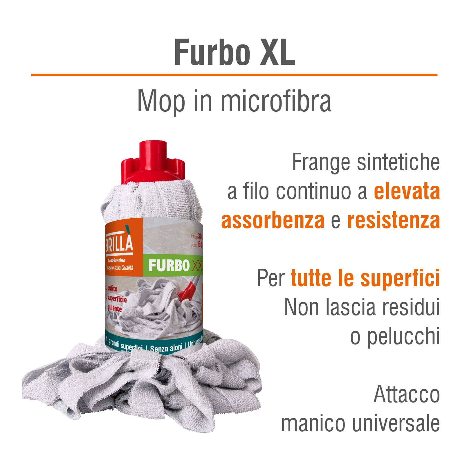 MOP MICROFIBRA FURBO XXL