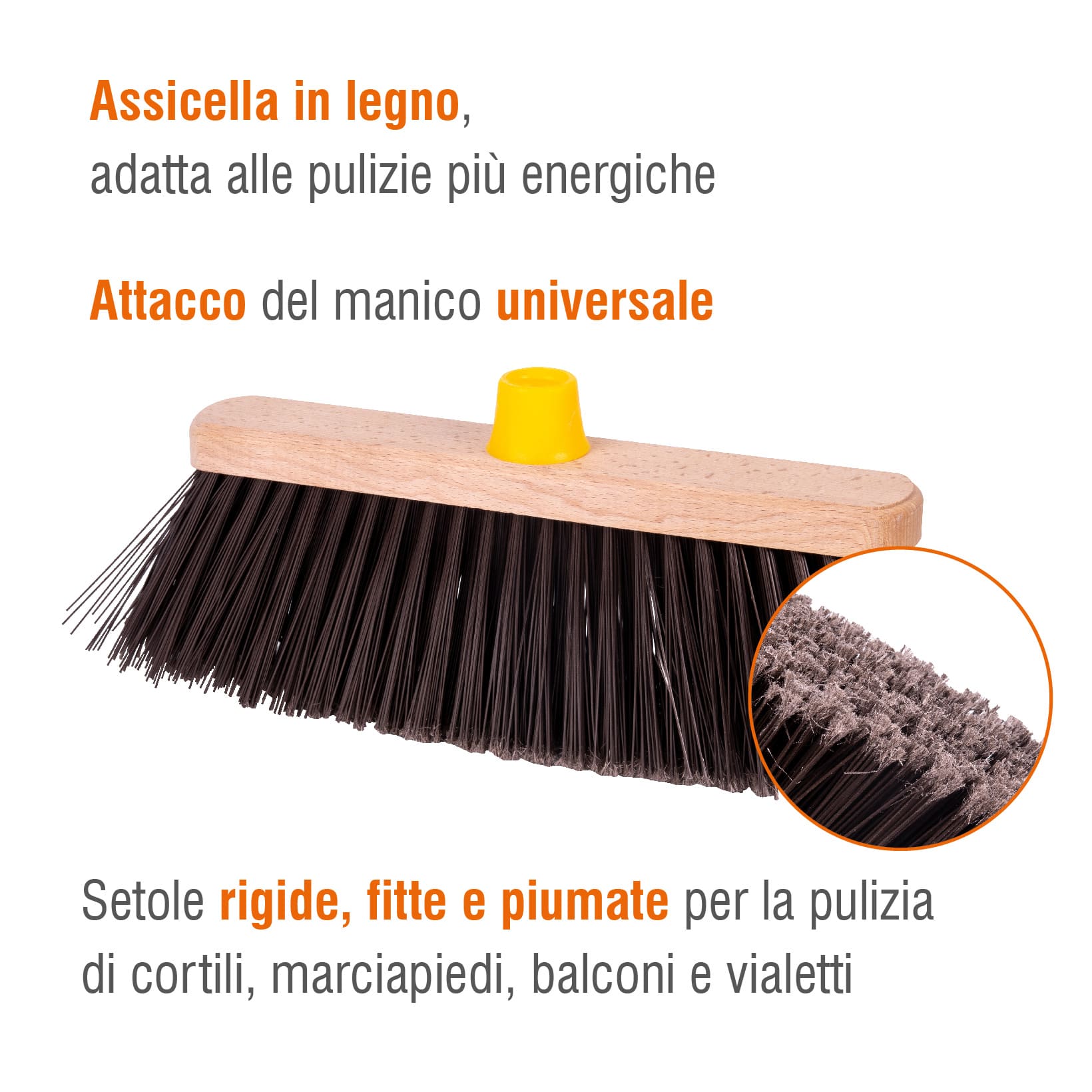 SCOPA IN LEGNO GRAZIA PER ESTERNI