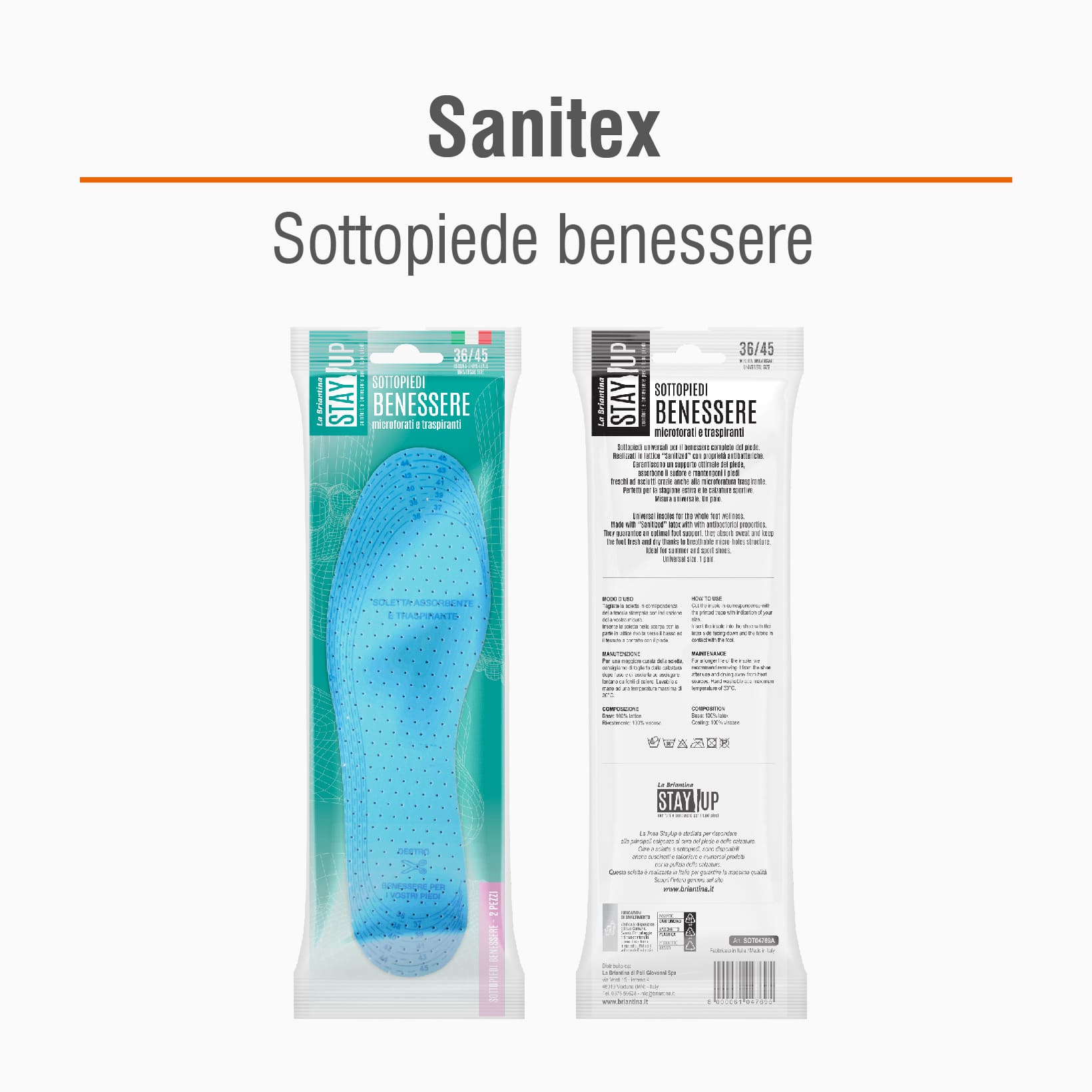 SOLETTE BENESSERE SANITEX: 1 PAIO